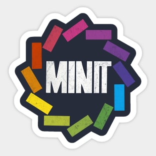 Minit Records -- Vintage Defunct Record Label Sticker